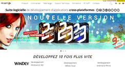 Desktop Screenshot of pcsoft.fr