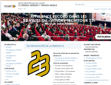 Tablet Screenshot of doc.pcsoft.fr